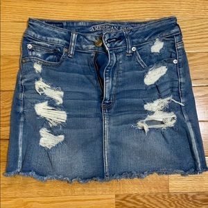 AE Next Level Stretch Jean Skirt